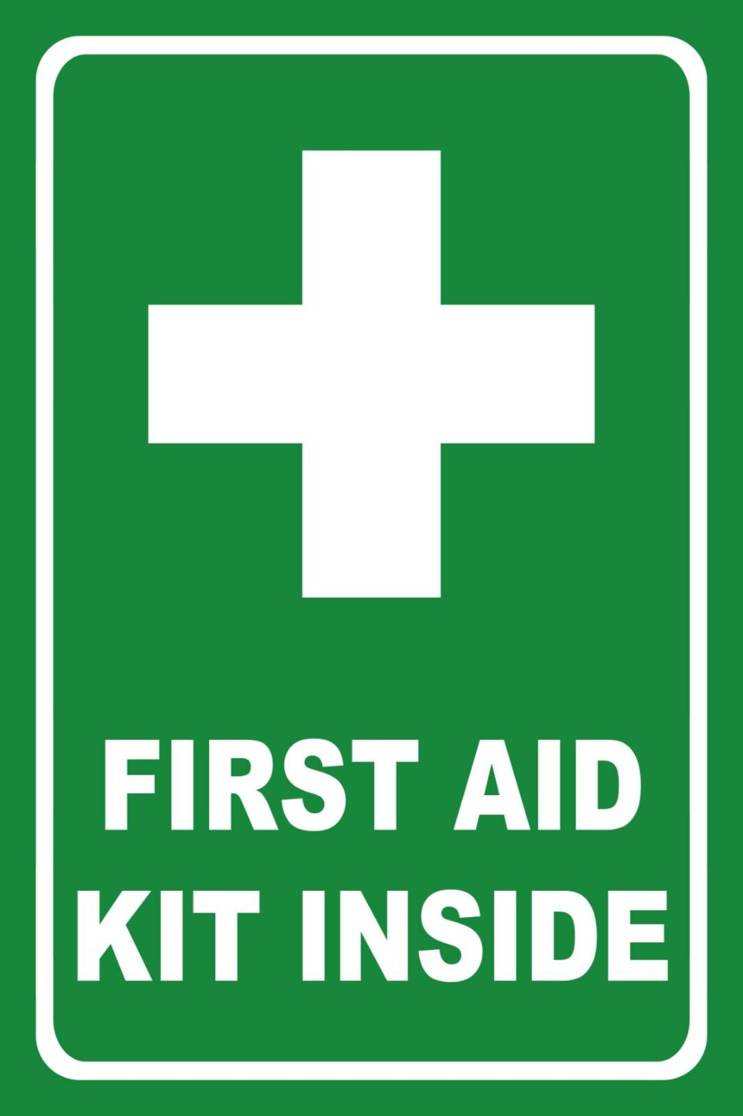 Outdoor First Aid Kit Sign: Weatherproof, Durable Safety Marker - Etsy