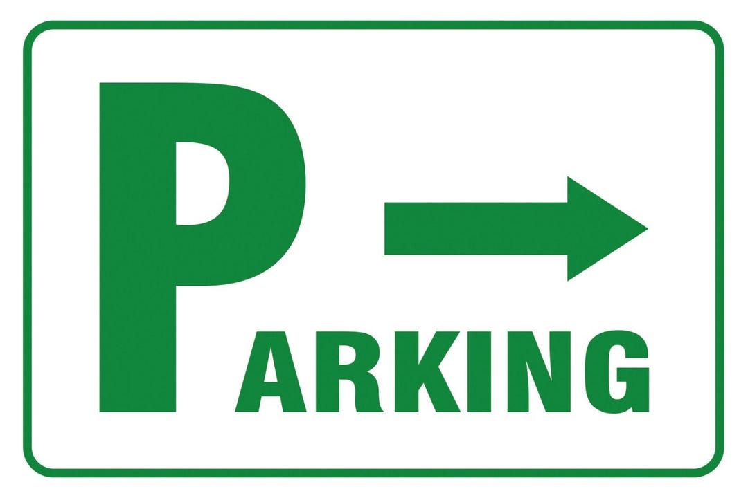 Packing Arrow Sign Parking Arrow Sign: Weatherproof, Hail Resistant for Outdoors - Etsy