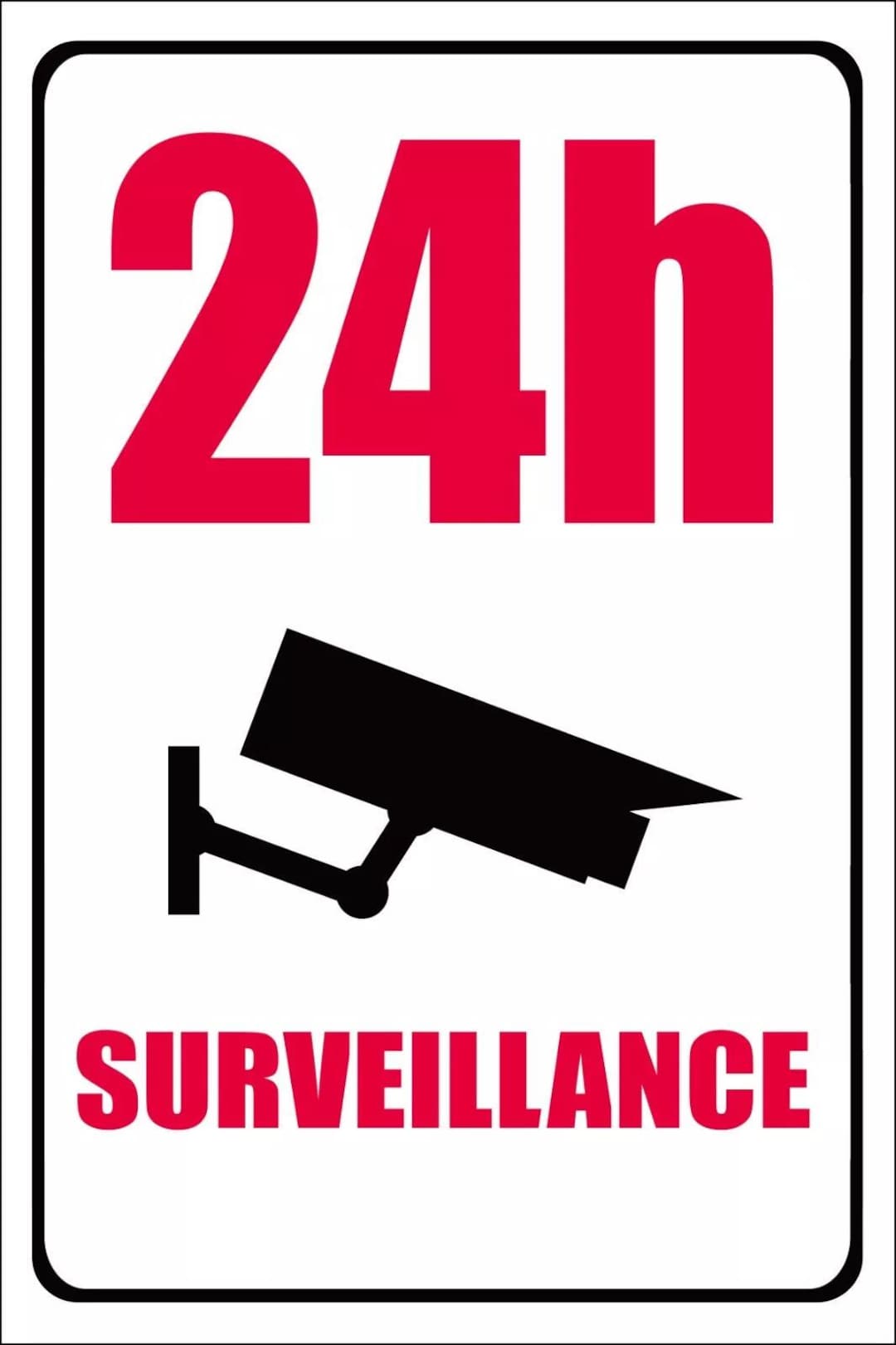 Outdoor Security Sign: Weatherproof, UV Resistant Warning - Etsy