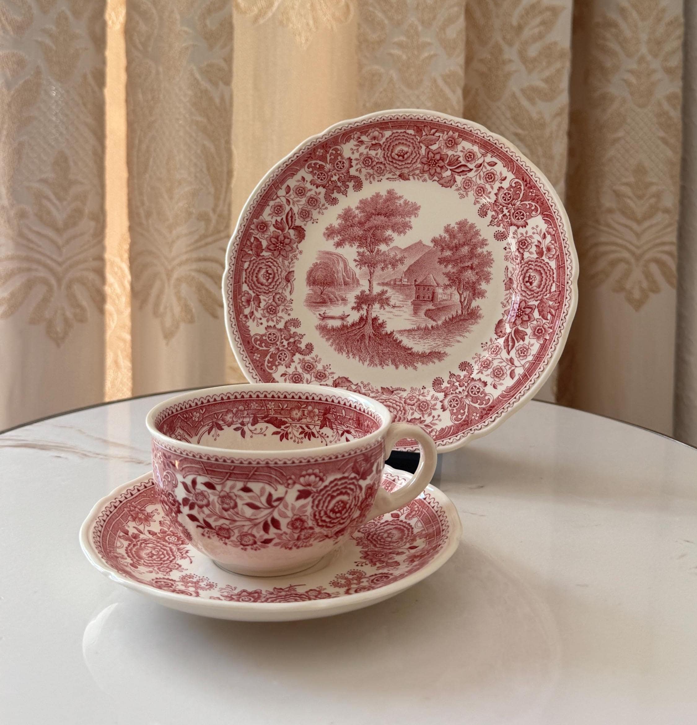 Villeroy Boch Burgenland Red - Etsy