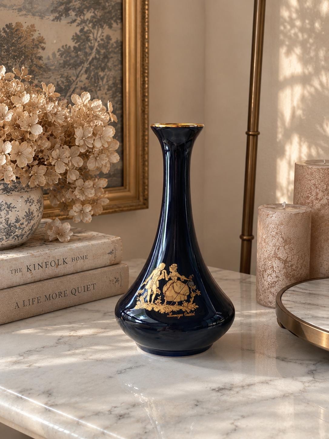Limoges Castel Vase - Etsy