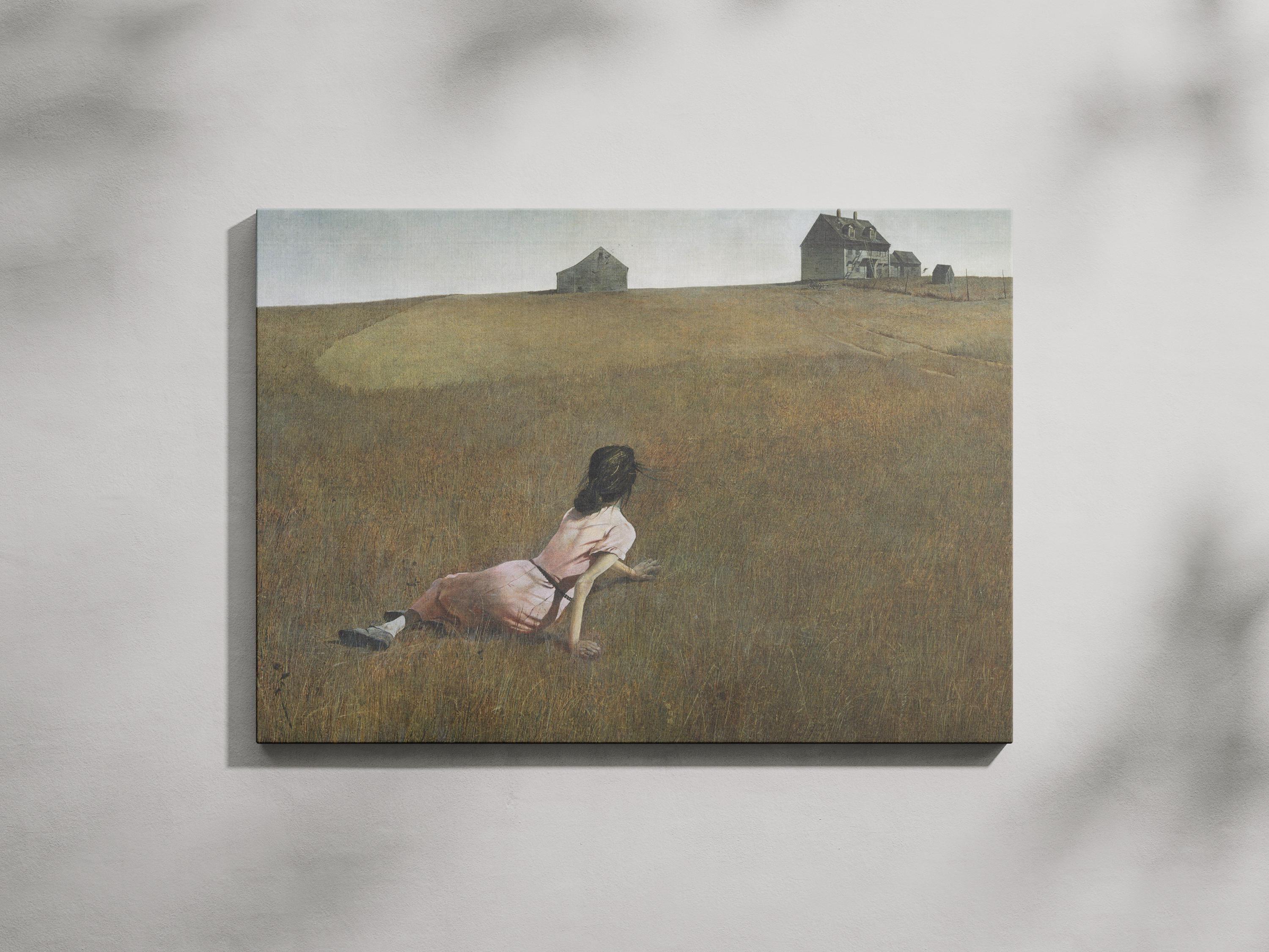 アンドリュー・ワイエス クリスティーナの世界 大判 プリント ポスター USA アンドリュー・ワイエス クリスティーナの世界 大判 プリント