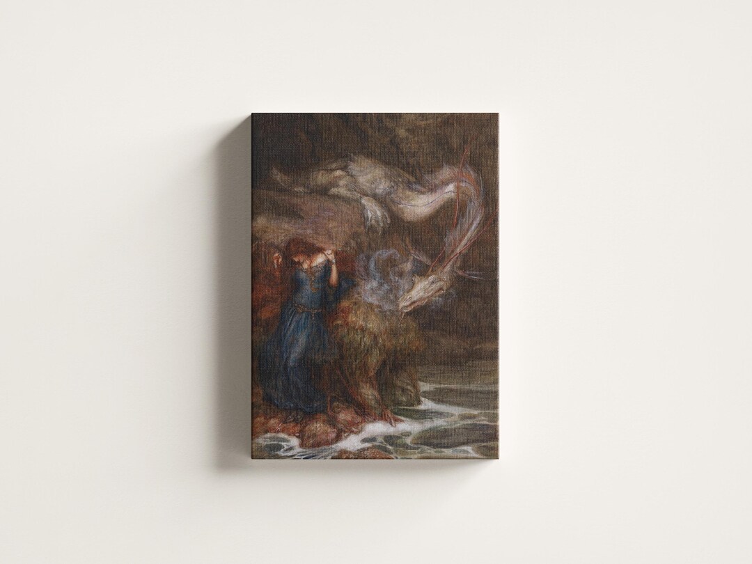 Andromeda by Arthur Rackham Artwork – Antique Book Art Decor ...