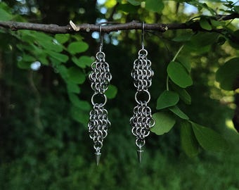 Chainmail earrings - multiple choice