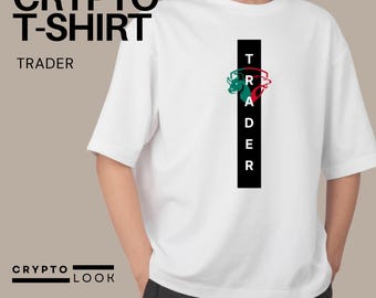 Camiseta Trader Crypto – Presente para Fã de Bitcoin e Blockchain