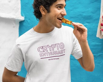 Camiseta para Entusiastas de Criptomoedas – Roupas para Fãs de Bitcoin e Blockchain