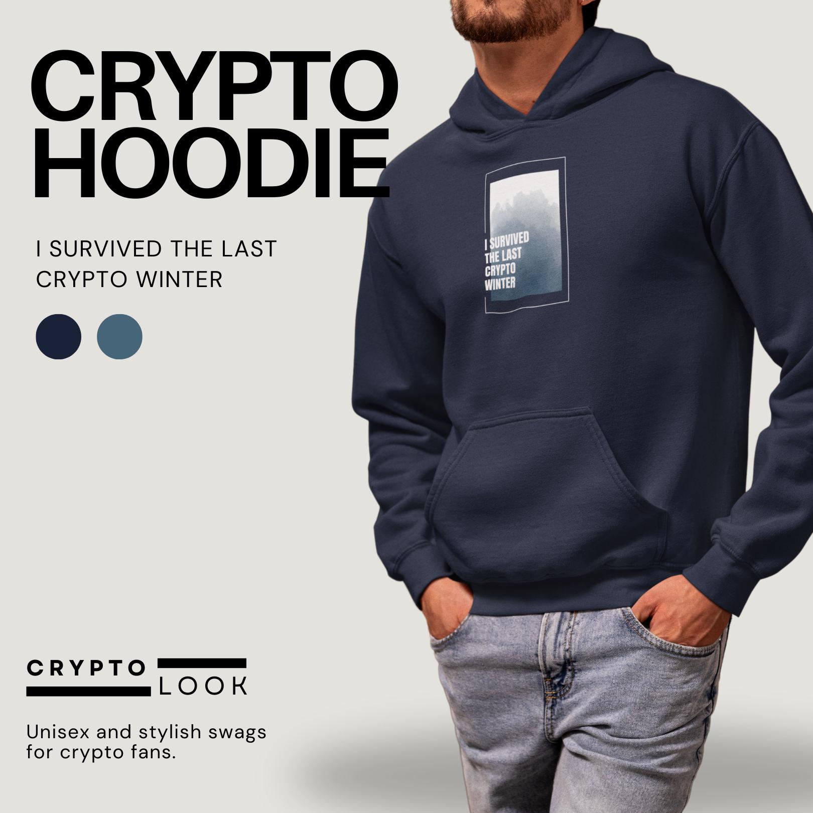 Crypto Winter Survivor Hoodie – Unisex Bitcoin Blockchain Fan Apparel -  Etsy Israel