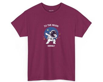 Camiseta "To The Moon Crypto", camiseta para entusiastas de Bitcoin.