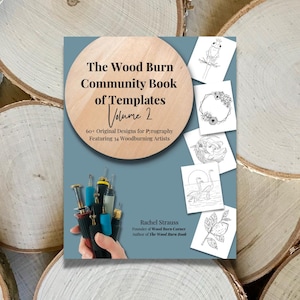 The Wood Burn Community Book of Templates: Volume 2 (E-Book)