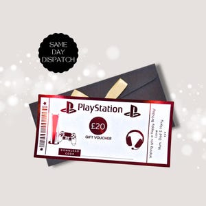 Gepersonaliseerde PlayStation-voucher | Gepersonaliseerde gamecadeaubon