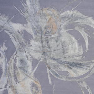 Indo Tibetan Rug, Handmade Luxury Rug, Neutral Beige Floor Decor