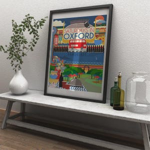 Ole Miss Game Day Art Print | Saturdays In Oxford