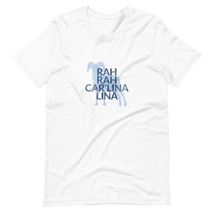 North Carolina (UNC) Tar Heels Unisex Short Sleeve T-shirt | Rah Rah Car&#39;Lina!
