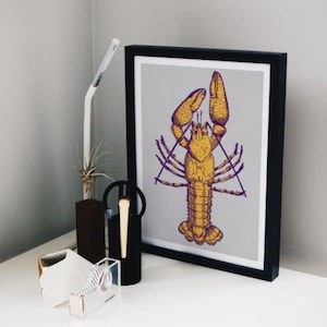 Louisiana State (LSU) Tigers Art Print | Crawfish