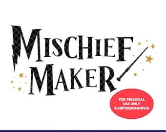 Mischief Maker SVG: Family Vacation Shirt Design (Cricut, PNG)