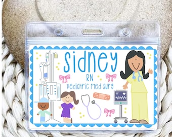 Custom Badge Buddy, Healthcare Badge Cover