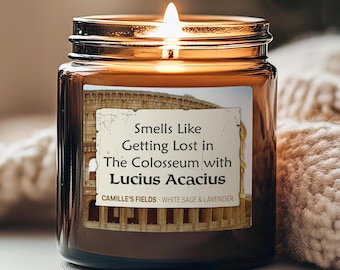 Colosseum Candle: Gladiator 2, Pedro Pascal Funny Gift