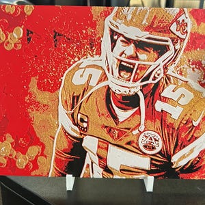 Kansas City Chiefs Patrick Mahomes Hueforge Photo