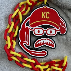 Kansas City Chiefs Andy Reid Necklace