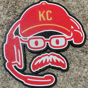 Kansas City Chiefs Andy Reid Wall Hanging
