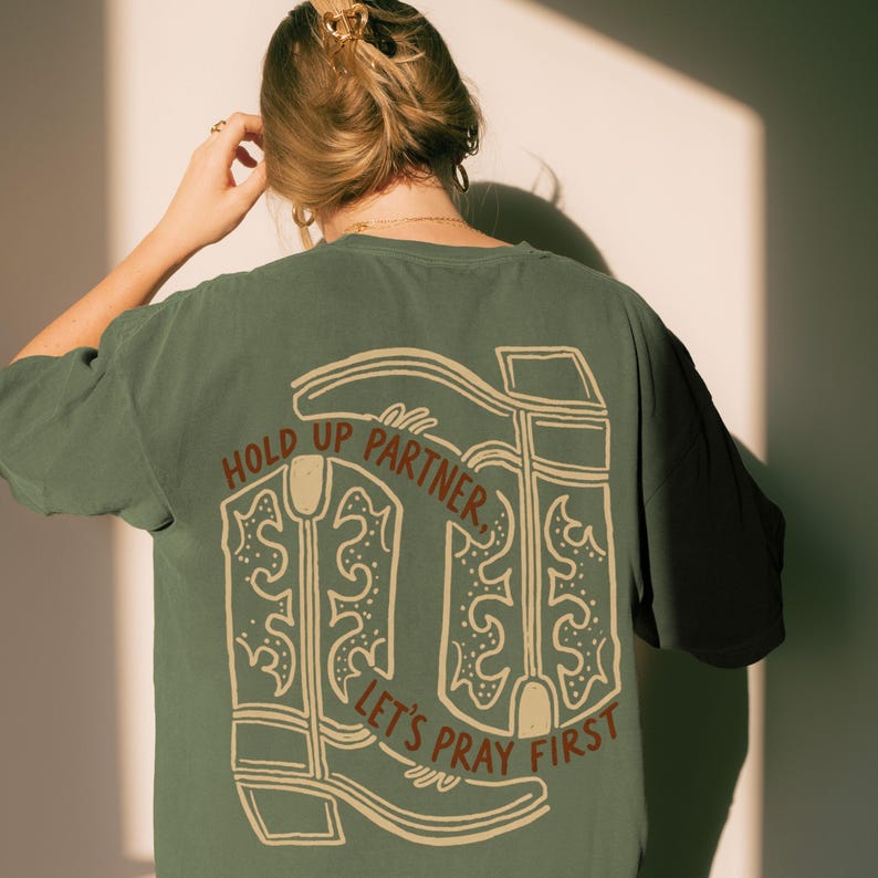 christian western aesthetic tee shirt for teen girl birthday gift