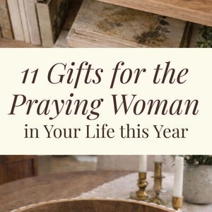 May include: Wooden serving trays with white and brown accents. One tray is engraved with "Carly & Eric's Prayers, Hopes, & Dreams." Another says "Prayers Made By The Andersons EST 2026." The image also includes a notepad and pen.