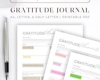 Christian Gratitude Journal Faith Based Daily Gratitude Journal Template PDF Download GoodNotes Template Digital Remarkable 2 Guide