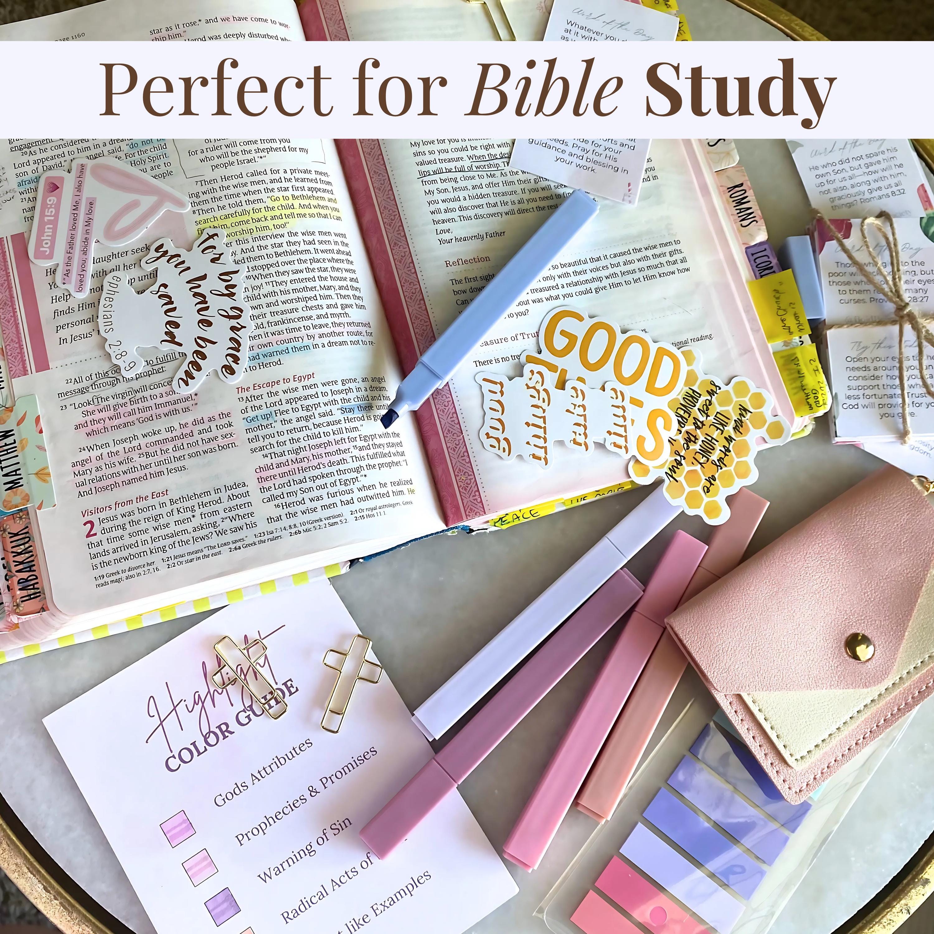 Bible Journaling Kit Prayer Journal DIY Bible Study Kit New Christian ...