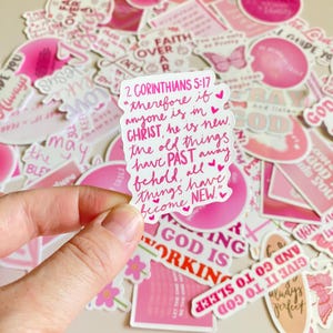 Christian Sticker Mystery Bundle Bible Verse Stickers