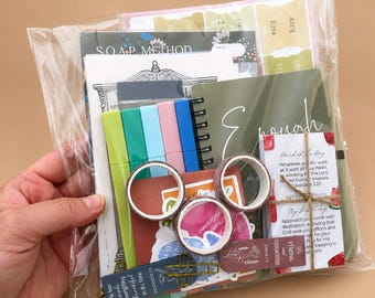 Bible Study Stationery Kit Bible Journaling Supplies Faith Planner Accessories Scripture Study Gift Devotional Starter Set Accessories