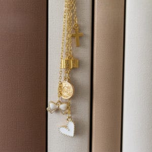 Avid Reader Gift for Book Lover Bookmark for Teacher Gift Bookish Metal Bookmark with Personalized Initial Custom Bible Study Journal Charm image 15