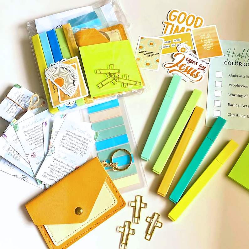 Bible Journaling Kit Prayer Journal DIY Bible Study Kit New Christian ...