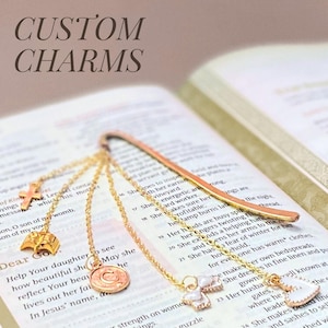 Customized Bible Bookmark for Girl Baptism Gift for Daughter Personalized Christian Gift for Women Holy Communion Bible Accessory for Wife