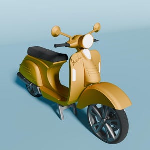 Vespa-Style Scooter