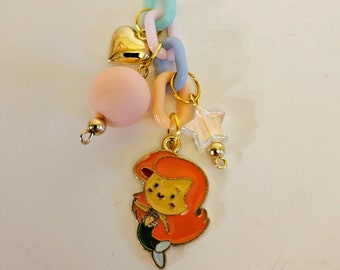 The Little Mermaid ARIEL Acrylic Dangle Handbag Bag Charm