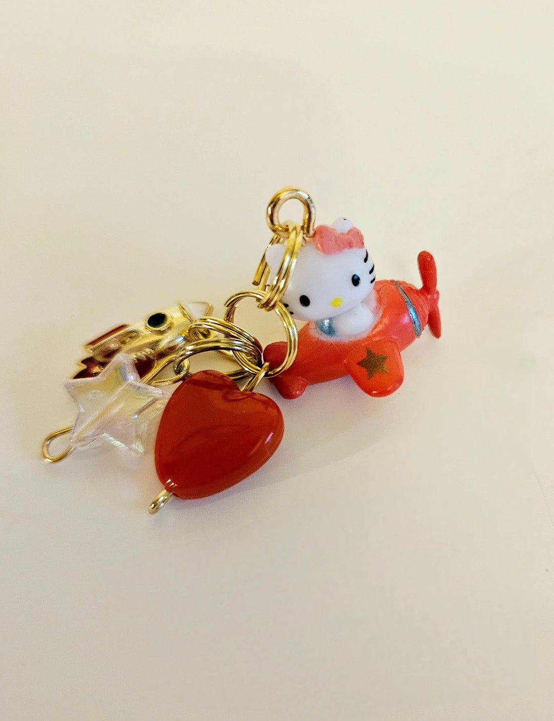 Cute Cat Charm, Kawaii Kitty Charm, Mascot Charm, Cat Bag Charm, Cute ...