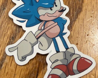 Sonic inspired sticker!