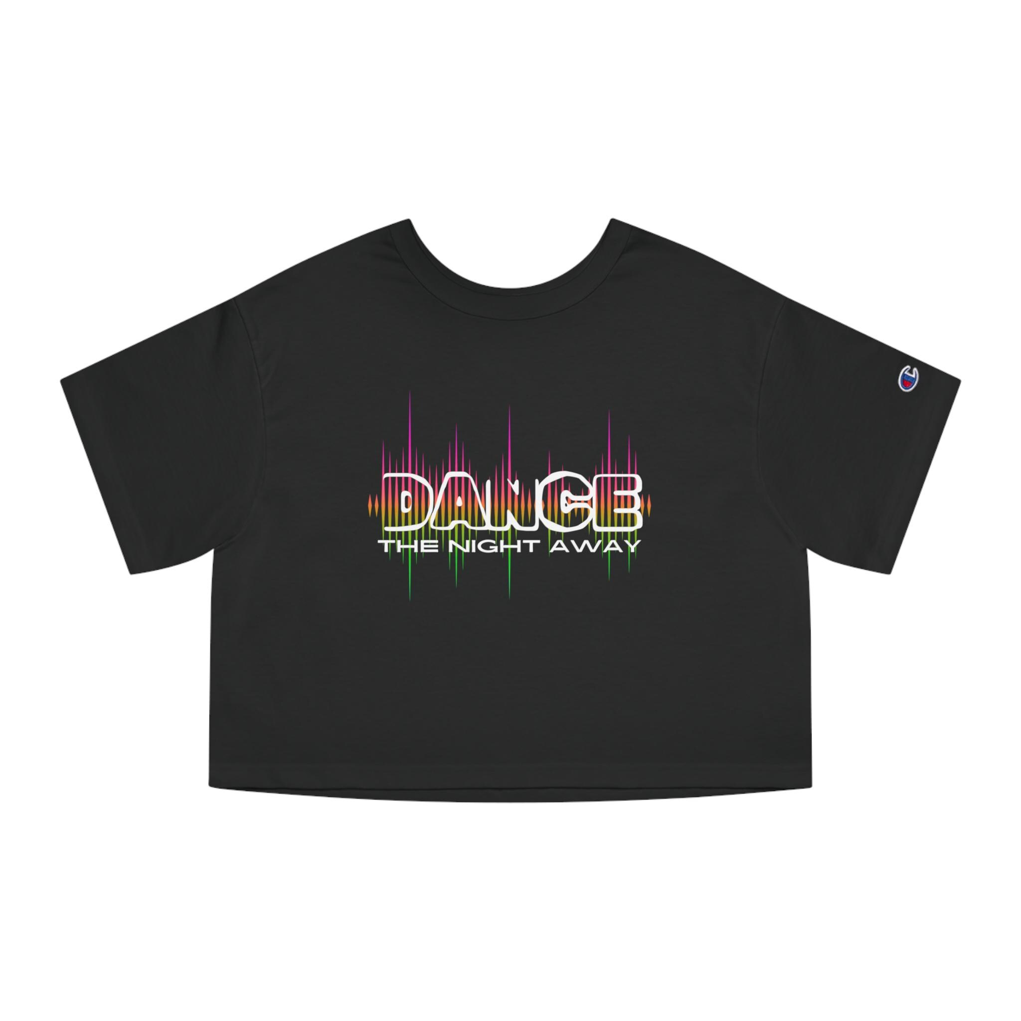 Dance Crop Top Graphic T-Shirt, Stylish Dancewear for Women, Trendy Summer Streetwear, Comfortable & Breathable Shirt