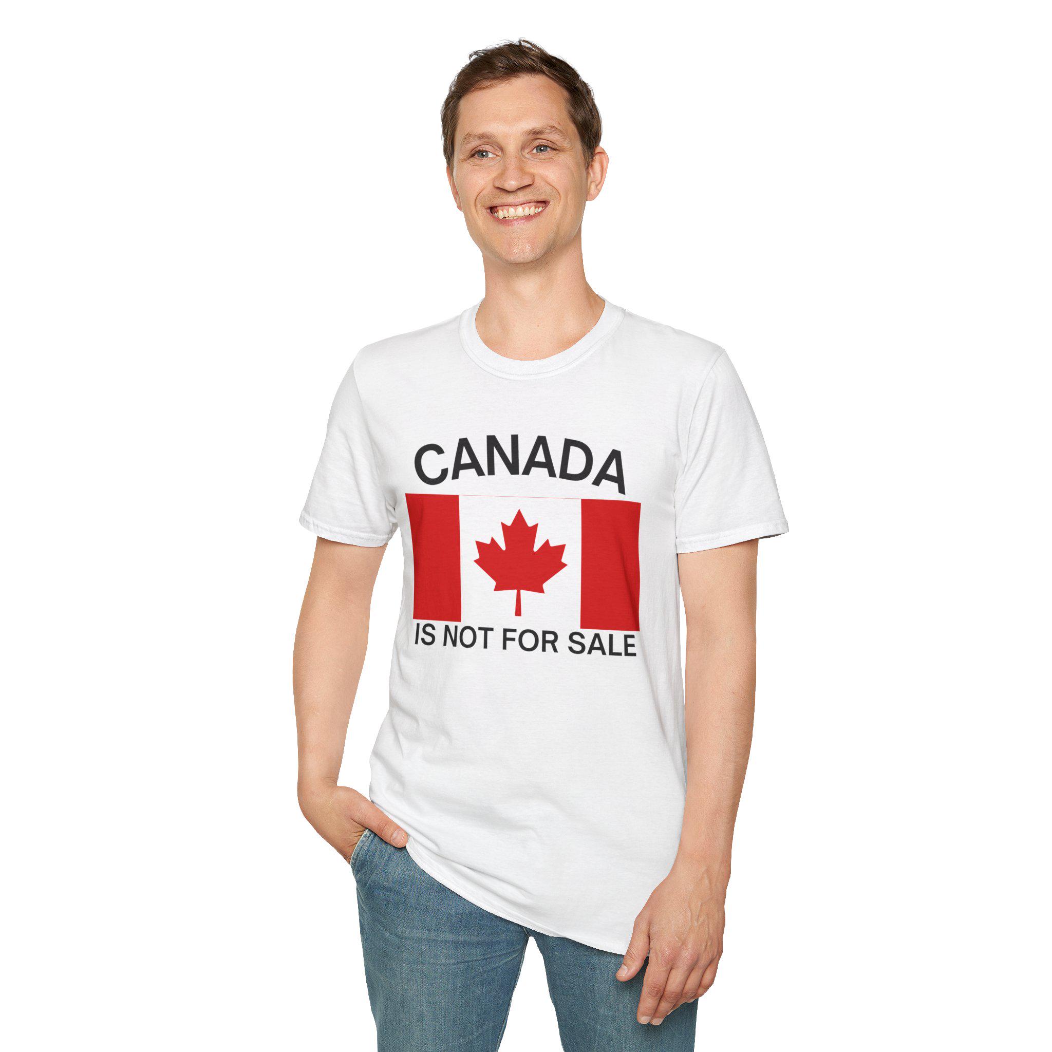 Canada Is Not for Sale : Bold Statement Tee - Thumbnail 3
