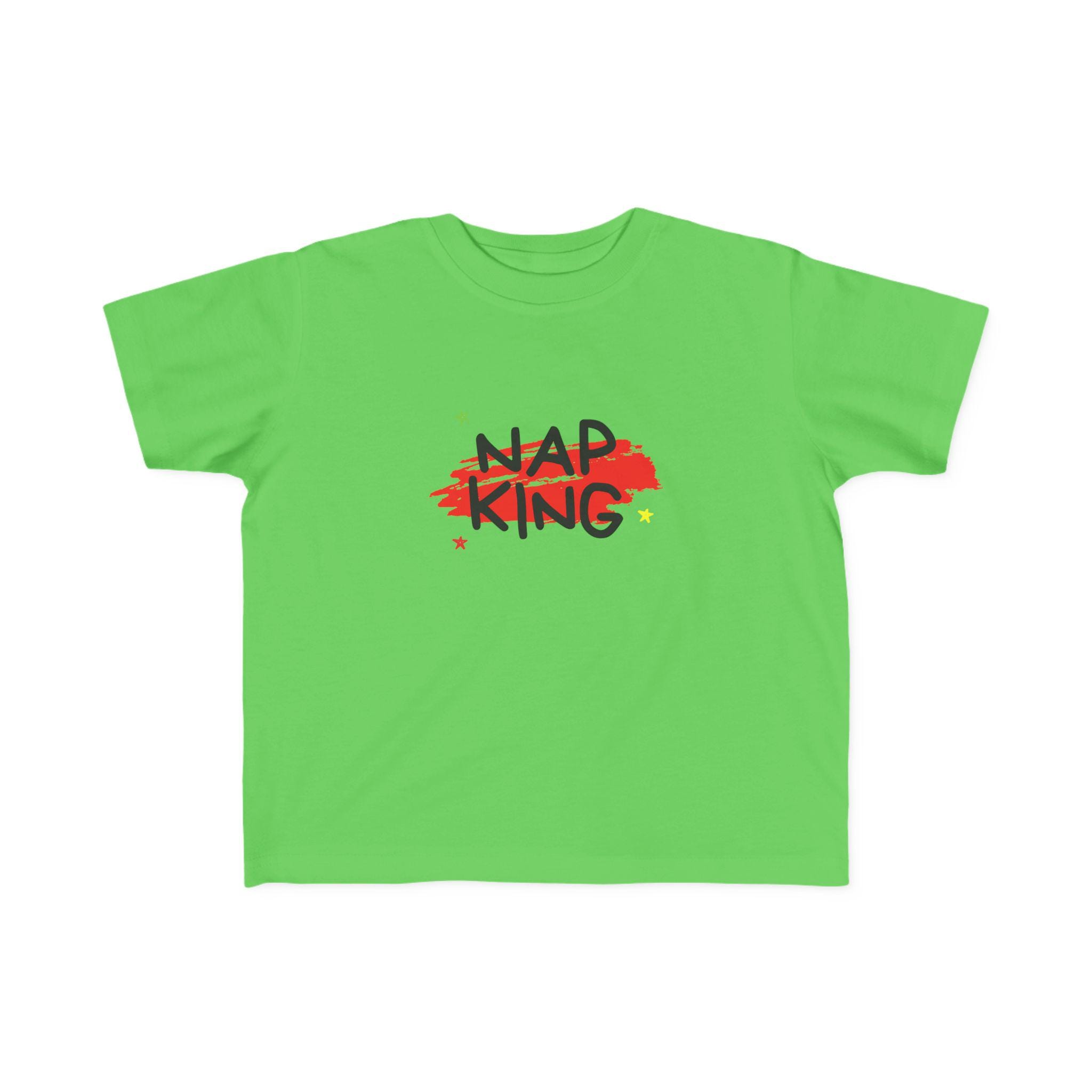 NAP KING Toddler T-Shirt, Funny Nap Shirt for Boys & Girls, Gildan 64500P Softstyle Toddler Tee, Toddler Gift Idea, Nap Time Shirt - Thumbnail 7