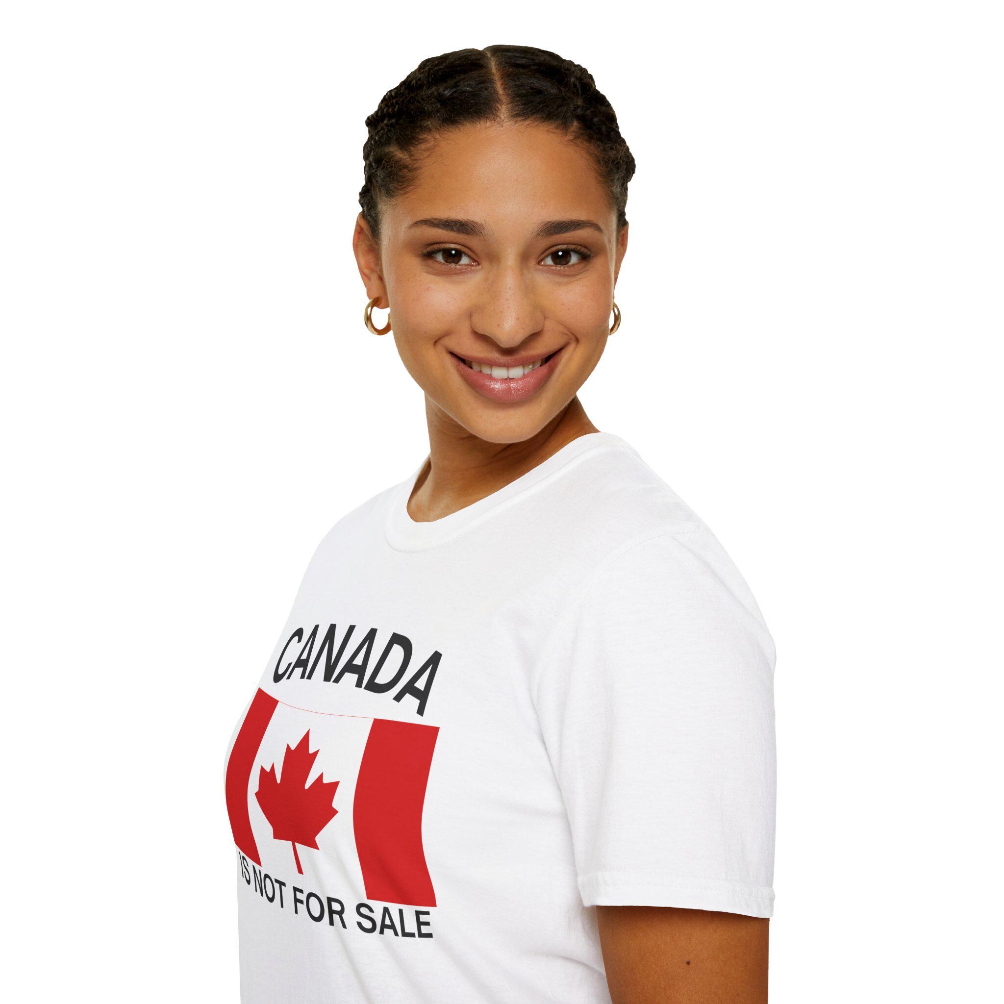 Canada Is Not for Sale : Bold Statement Tee - Thumbnail 4