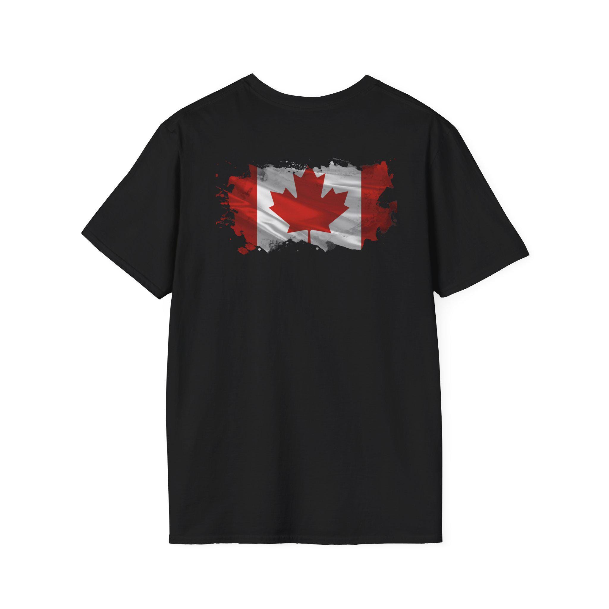 Canada Maple Leaf Graphic T-Shirt, Casual Summer Tee, Gift for Canadians, Travel Shirt, Canada Day Celebration - Thumbnail 3