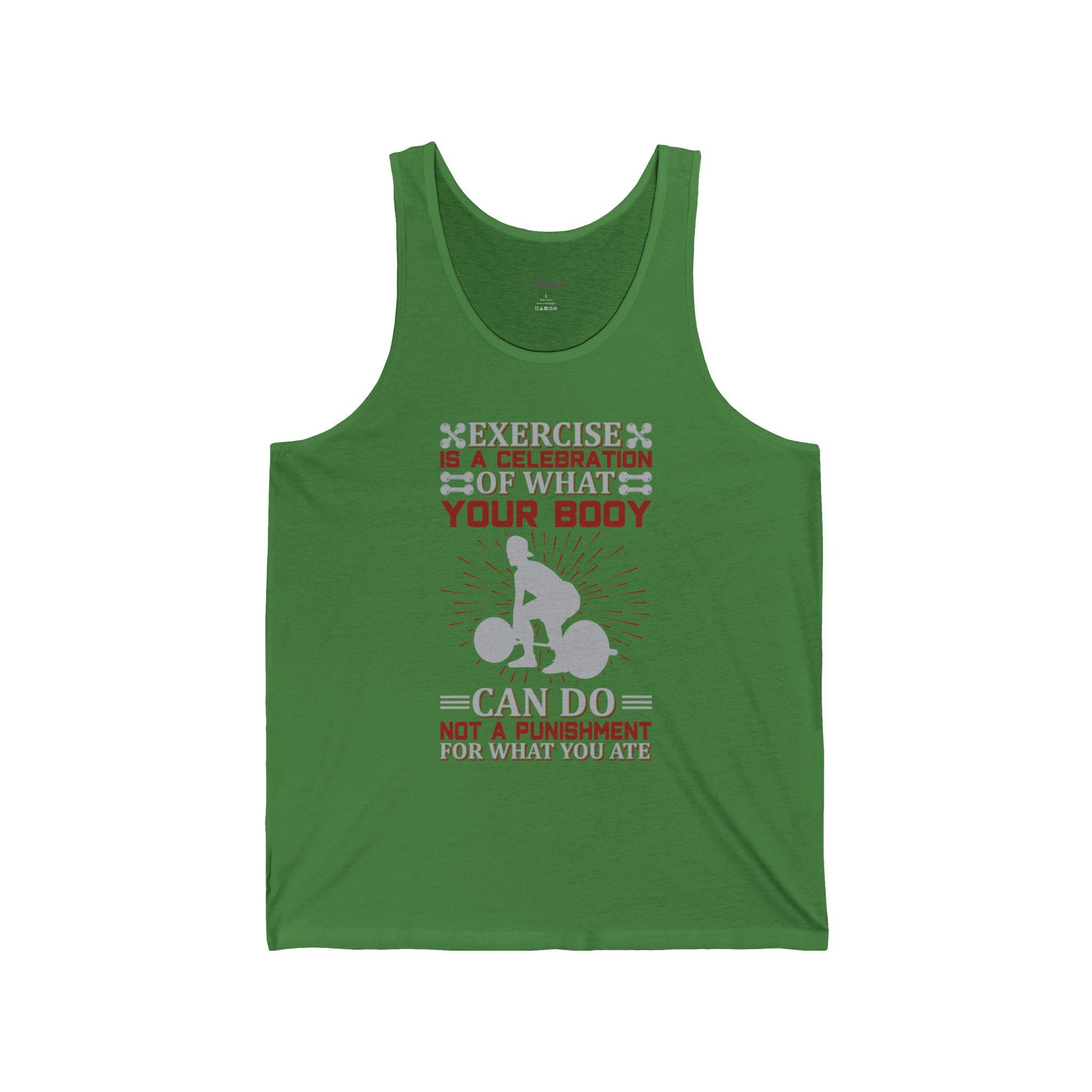 Empowerment Workout Tank Top, Body Positive Gym Shirt, Fitness Motivation Sleeveless Tee, Yoga Exercise Apparel, Inspirational Quote Muscle - Thumbnail 7