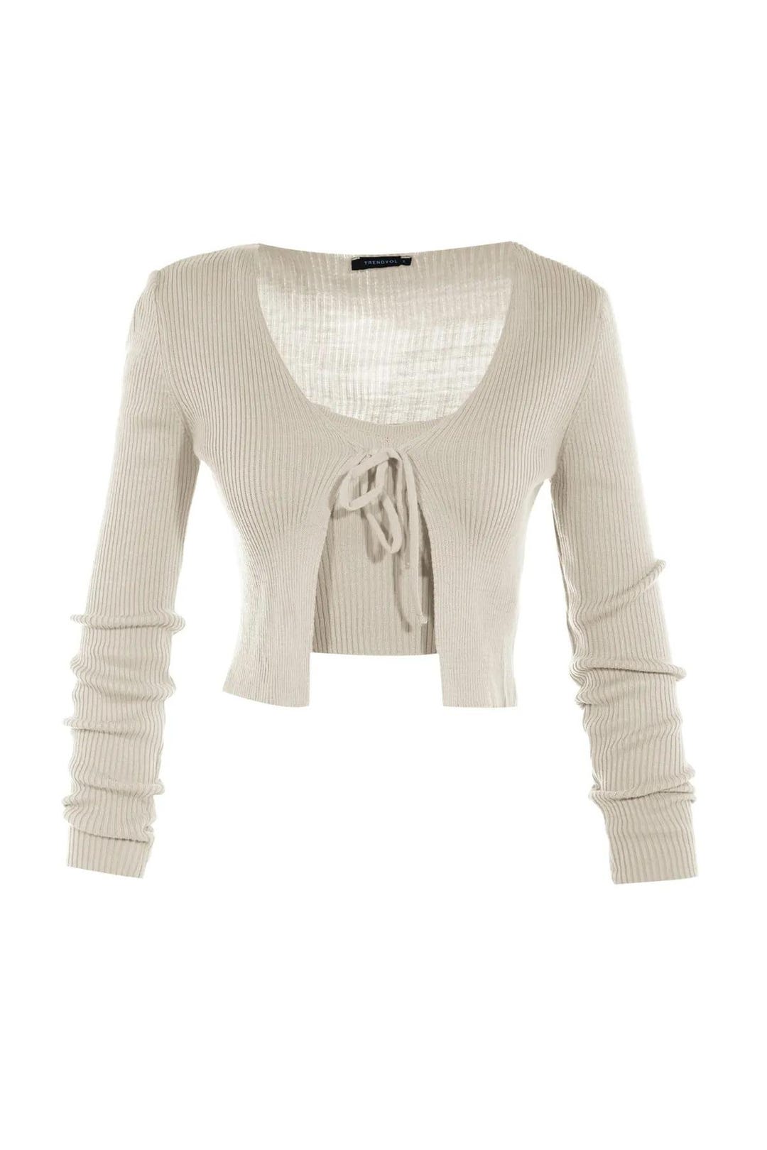 Retro Ribbed Crop Top Two Piece Set
