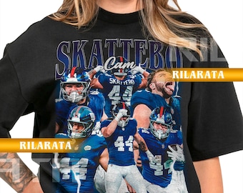 Camiseta vintage de Cam Skattebo, regalo para mujer y hombre, camiseta unisex, sudadera deportiva