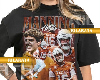 Camiseta vintage de Arch Manning, regalo para mujer y hombre, camiseta unisex, sudadera deportiva
