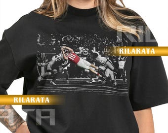 Camiseta vintage Fernando Mendoza Flying Catch Touchdown, regalo para mujer y hombre, camiseta unisex HeIsMendoza, sudadera deportiva