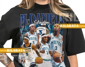Camiseta vintage de Jaden McDaniels, regalo para mujer y hombre, camiseta unisex, sudadera
