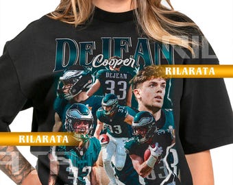 Camiseta vintage de Cooper DeJean, regalo para mujer y hombre, camiseta unisex, sudadera deportiva