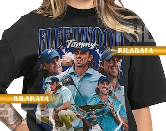 Camiseta vintage de Tommy Fleetwood, regalo para mujer y hombre, camiseta unisex, sudadera